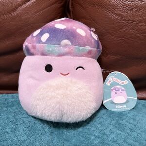 SQUISHMALLOWS Minya the Mushroom 7.5in NWT